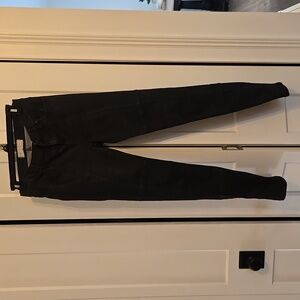 Free People black demin jeans